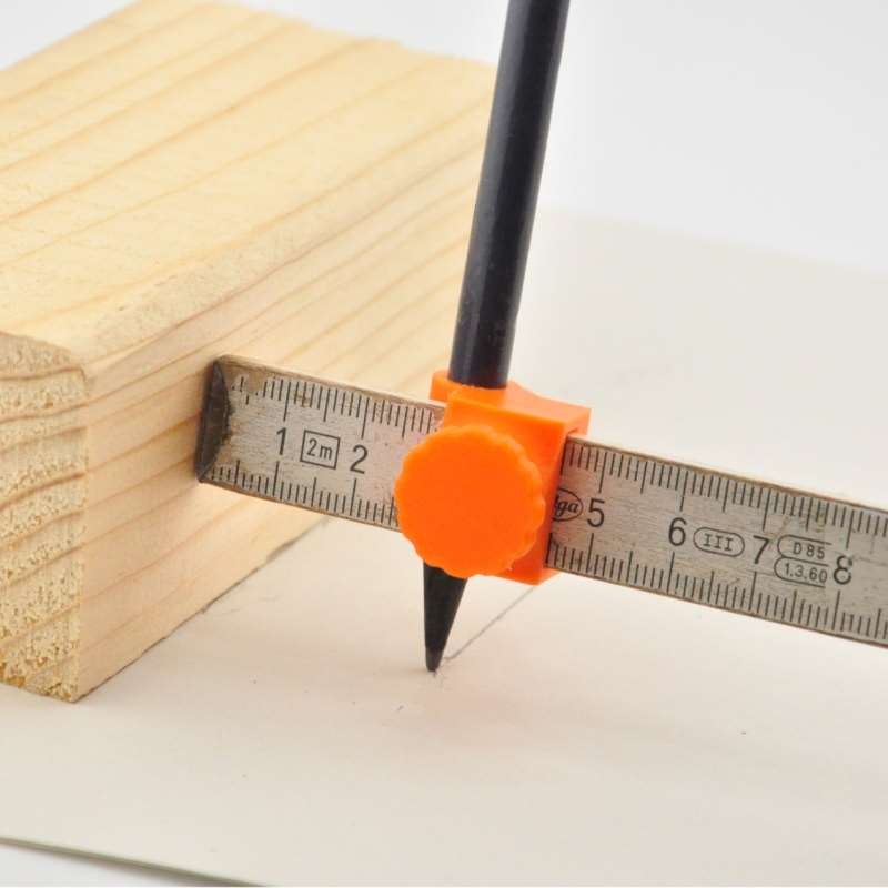 Dovetail Marking Guide - 輪郭ゲージ ペンシルホルダー 木工用プロファイル測定マーキングガイド 大工用図面ツール