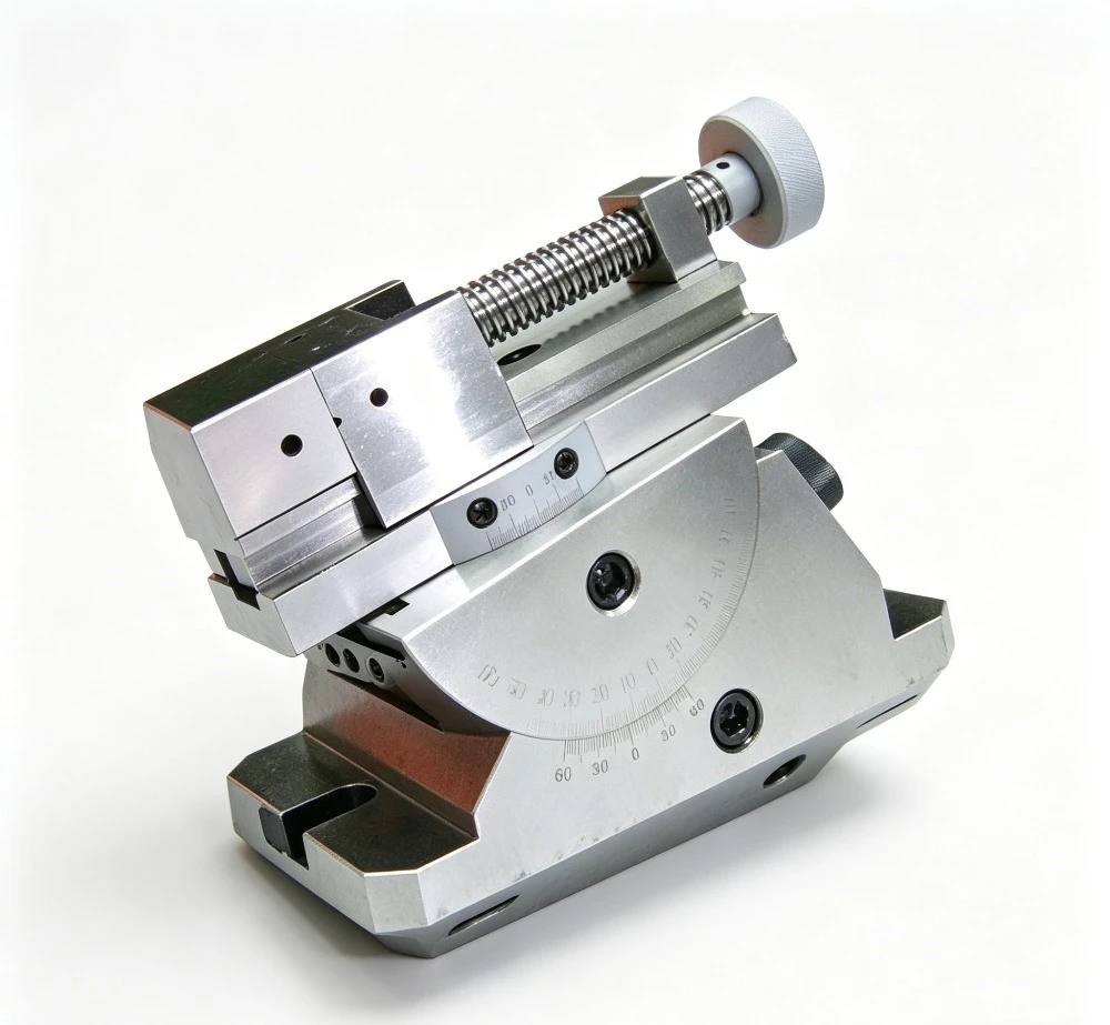 Bench Vise Swivel - ヘビーデューティーユニバーサルアングルサインバイス、頑丈な金属製スイベルベンチバイス、工業用研削加工に最適