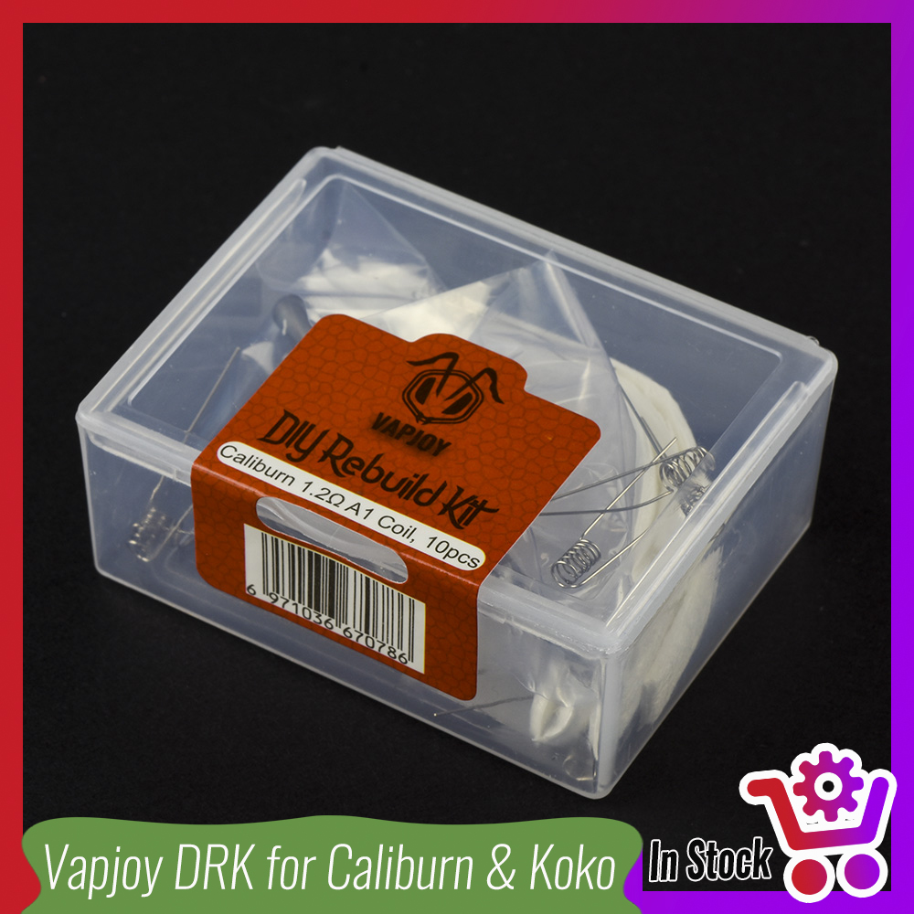 Tools Vape - オリジナルのvapjoydiyリビルドキット,caliburnkokoの交換用コイルヘッドポッドカートリッジ修理ツールvapeアクセサリー