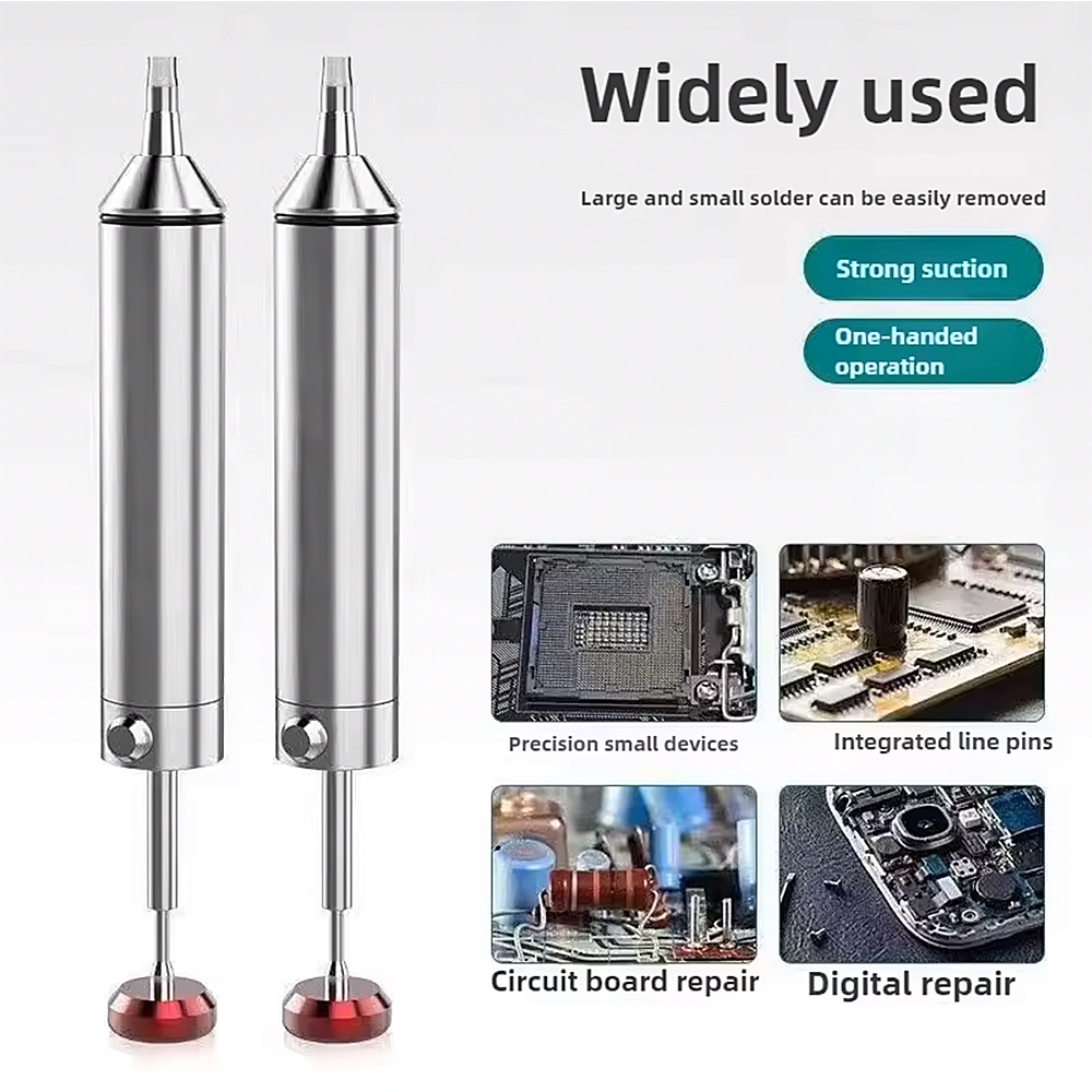 Tools For Electronic Workshop - アルミ製はんだ吸い取りポンプ、はんだ吸い取りガン、はんだ吸い取りペン、強力な真空はんだ吸い取り器、電子部品用修理ツール