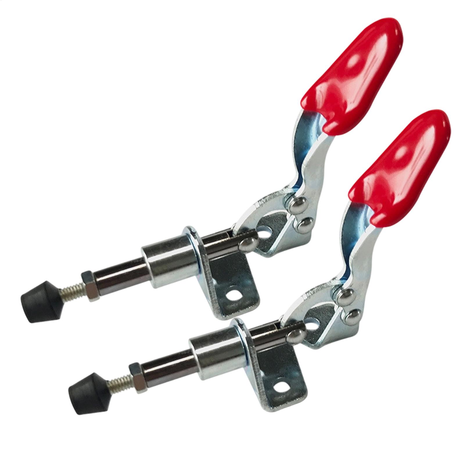 Tools For Metal Workshop - トグルラッチ 45kg 保持力プッシュプルクイックリリースツールジグクランプワークショップガレージ金属溶接金型作成用