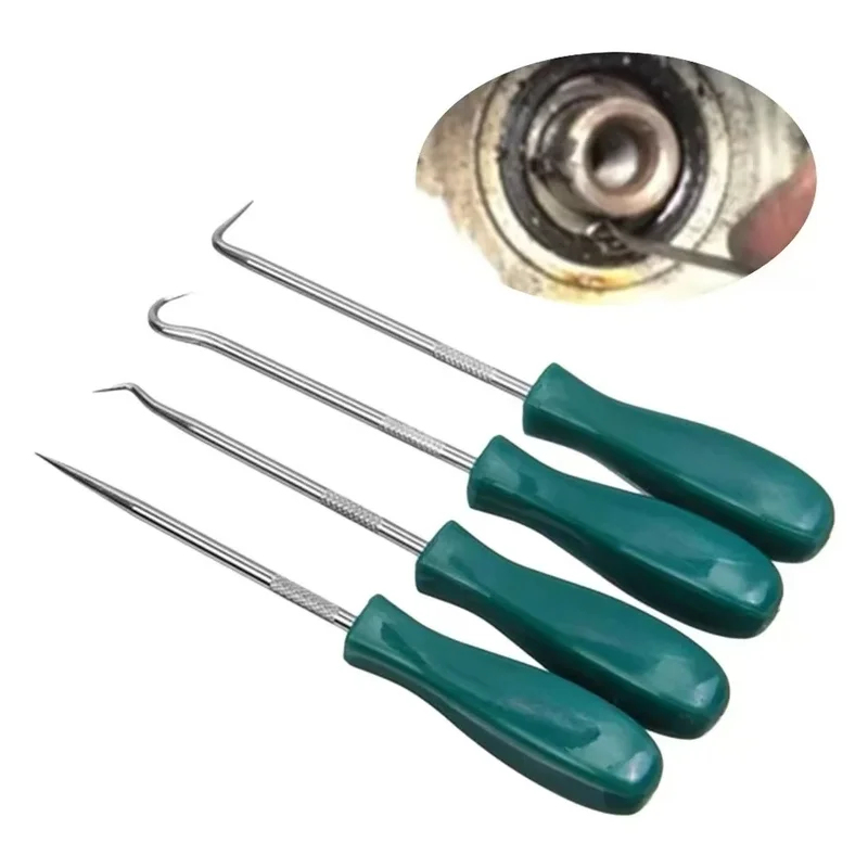 Workshop Tools Automotive - 4 個 135 ミリメートルオイルシールピックフックドライバーセット車の自動シールリムーバーフックガレージメカニック配管工ワークショップハンドツール用