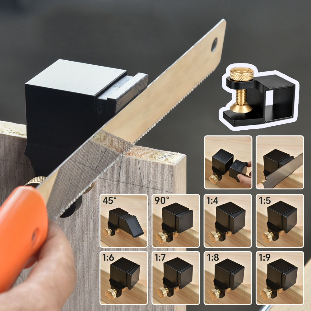 Dovetail Marking Guide - ダブテールテノンゲージ、ハンドソーガイド、木工マーキングツール、90度直角、ソーカッティングゲージ、テノンジョイントゲージ