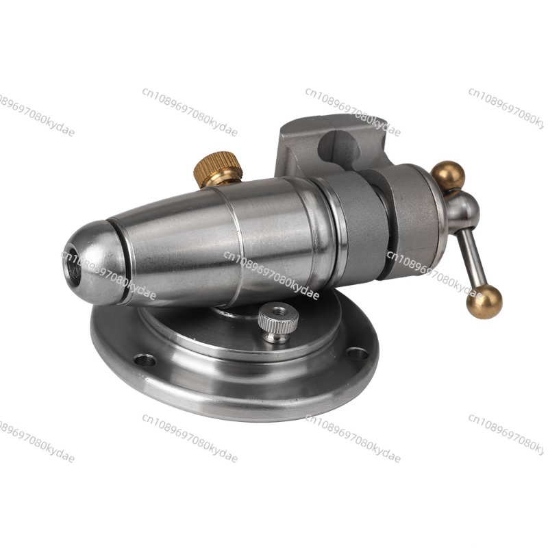 Bench Vise Swivel - 304 ステンレス鋼ミニベンチバイス調整可能なデスクトップクランプアンビル 360 付き ° 時計、ジュエリー、DIY作業、ハンドツール用の回転ベース