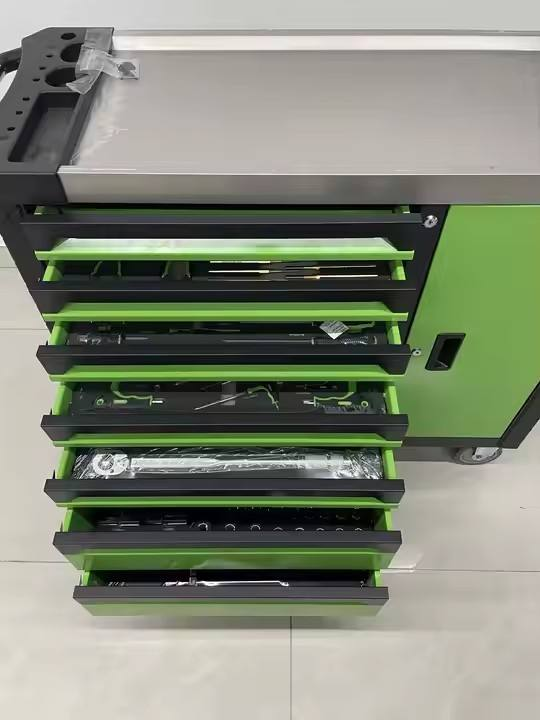 CE 2025 新型スチールツールセットチェストロッカー収納 - Workshop Electric Tools のレビューと価格