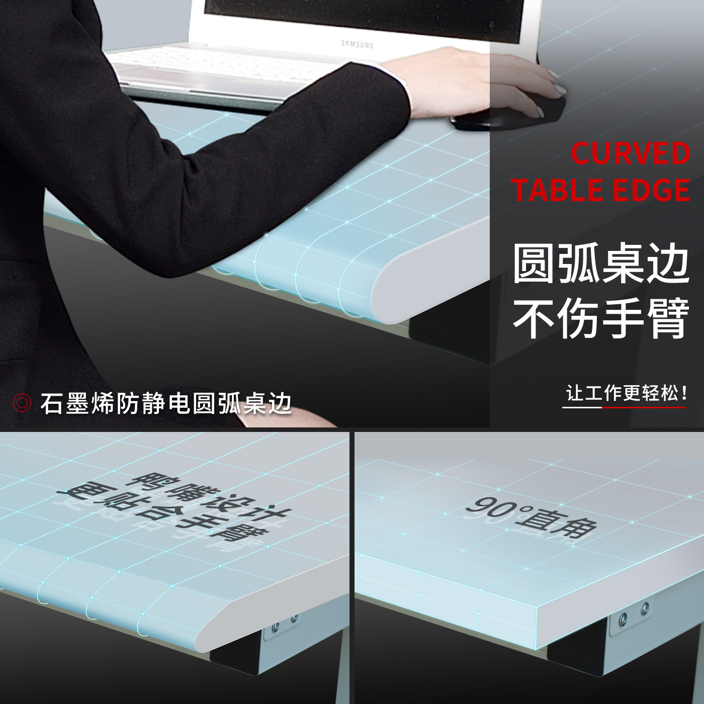 グラフェン製帯電防止作業台 工場用引き出し付きヘビーデューテ - Tools For Electronic Workshop のレビューと価格