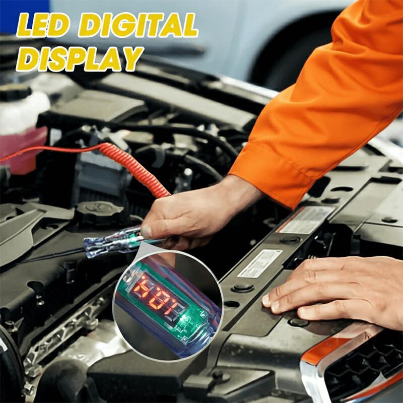 3V 120V 電圧テスターペンデジタルディスプレイロングプ - Workshop Electric Tools のレビューと価格