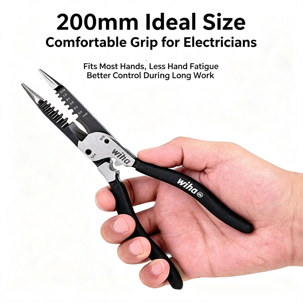 Wiha 46811 200mm 6-in-1 多機能ニード - Tools Vn のレビューと価格