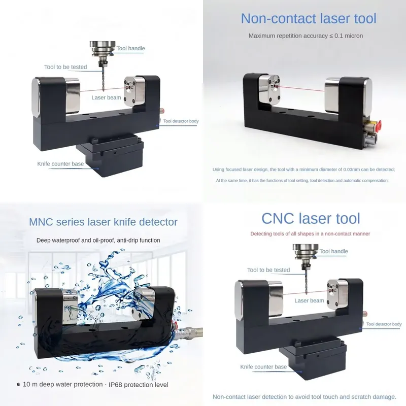 フライス盤用補償ツールセッター、非接触CNC工作機械用セッタ - Workshop Tools And Equipment のレビューと価格