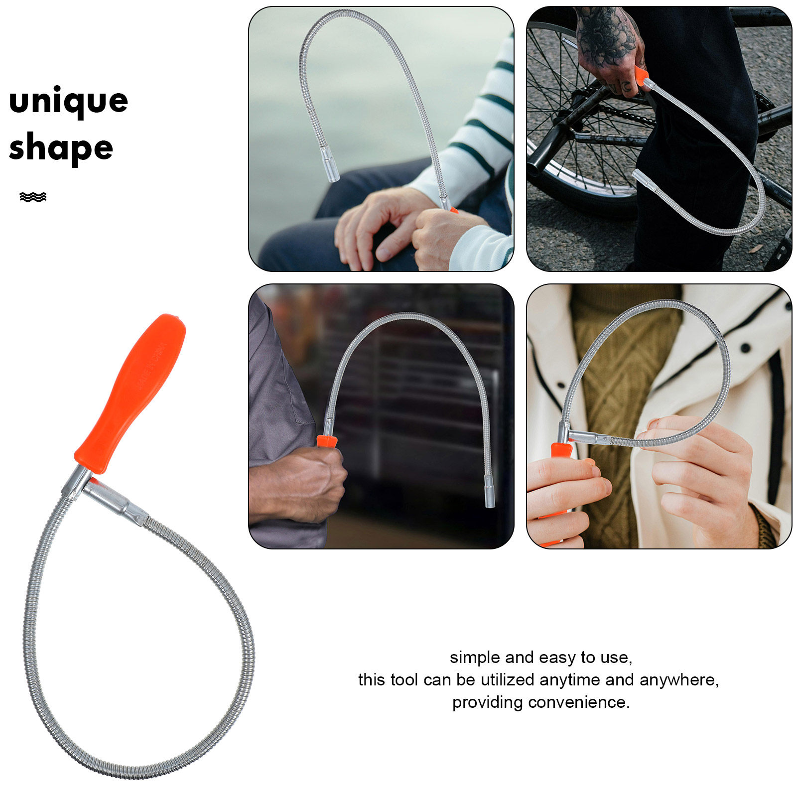 柔軟な磁気ピックアップツール 曲げられる爪型磁石ツール 家庭 - Workshop Tools Automotive のレビューと価格