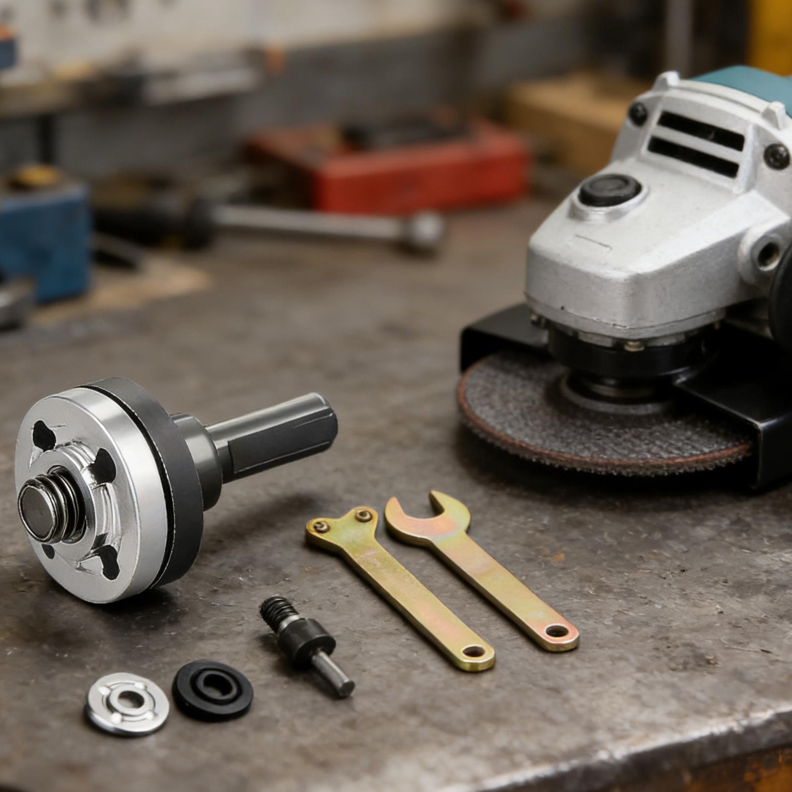 アングルグラインダーナット電動ドリルレンチセット電動工具交換 - Workshop Electric Tools のレビューと価格