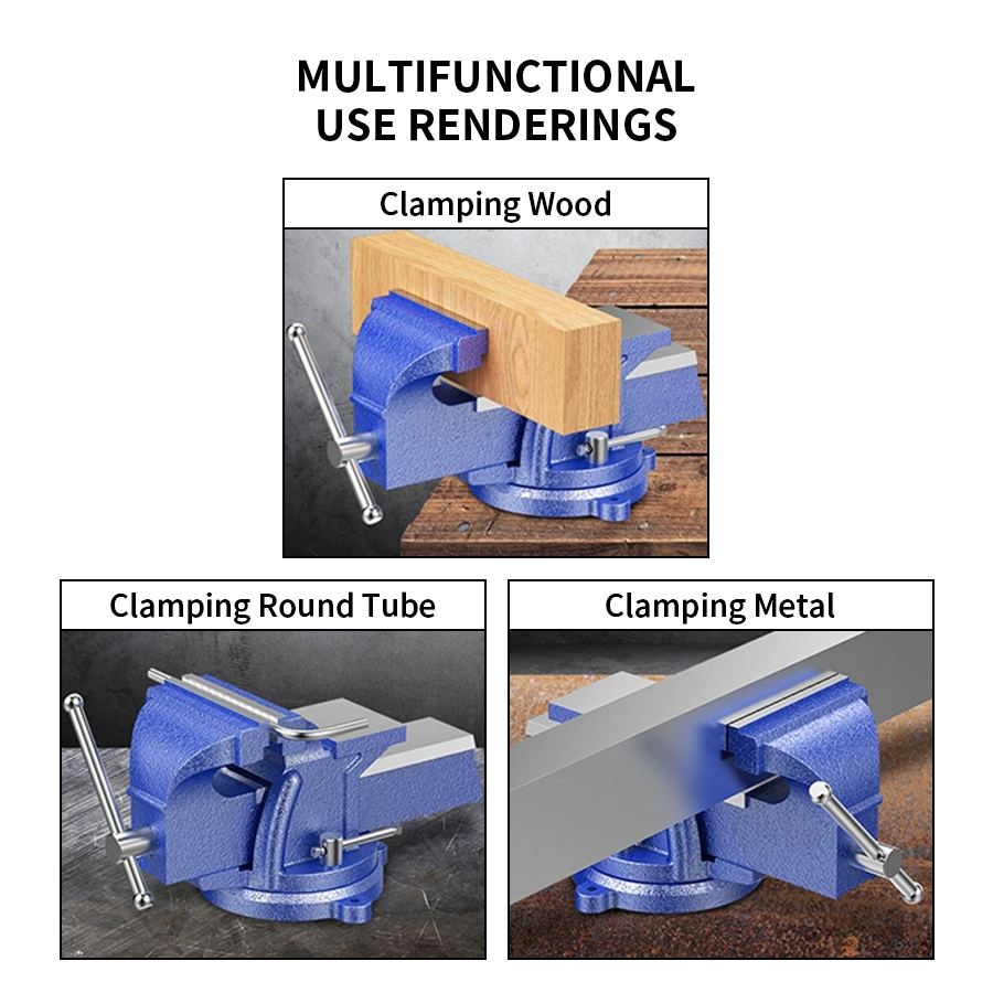 ヘビーデューティー 3インチ ベンチバイス 4.5KG 36 - Bench Vise Swivel のレビューと価格