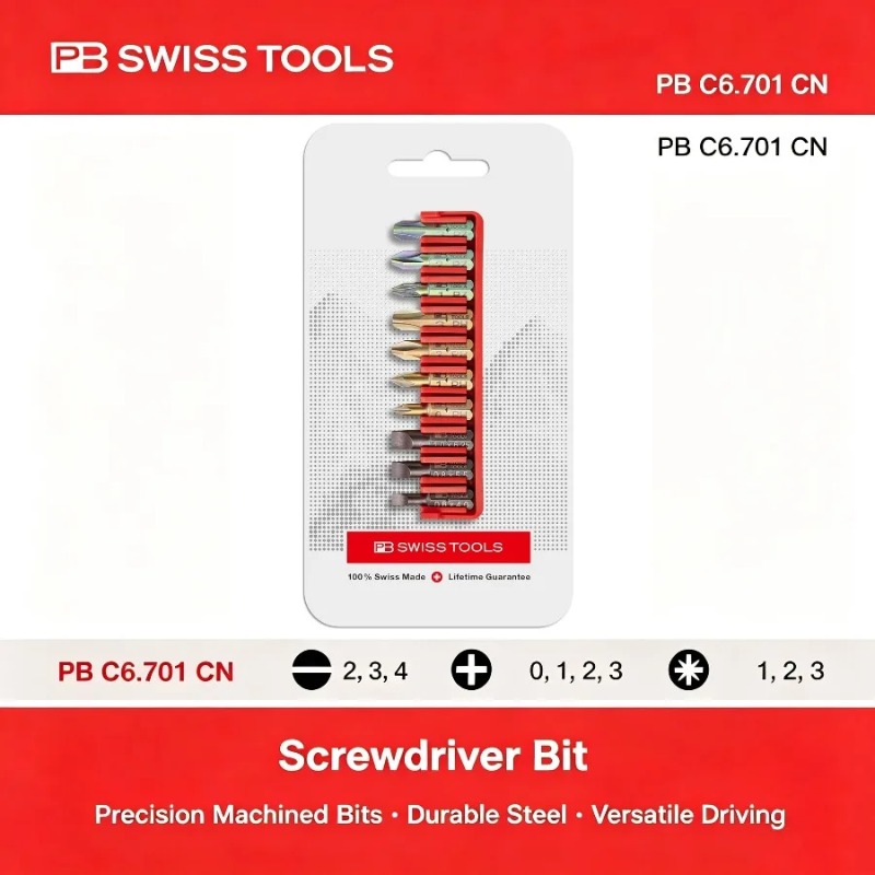 PB Swiss Tools PB C6.701 CN ビッ - Tools For Electronic Workshop のレビューと価格