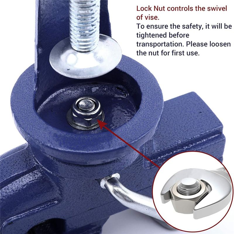 KYCOR-ベンチクランプ 固定ツール クランプオンバイス  - Bench Vise Swivel のレビューと価格
