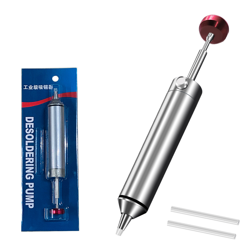 アルミ製はんだ吸い取りポンプ、はんだ吸い取りガン、はんだ吸い - Tools For Electronic Workshop のレビューと価格
