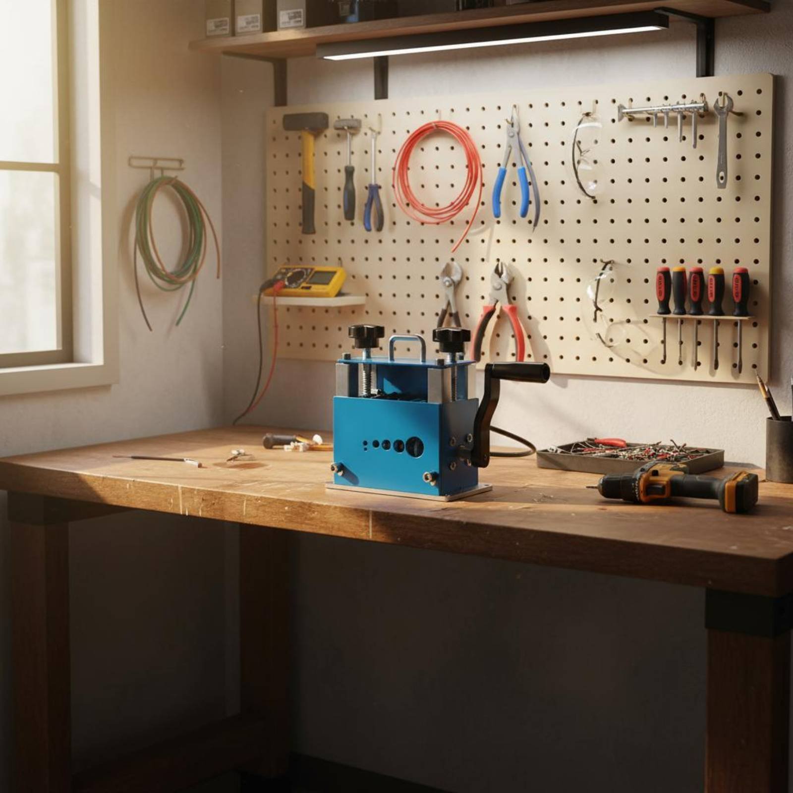 多穴コードピーラー ツインドライブハンドクランクワイヤースト - Workshop Tools And Equipment のレビューと価格