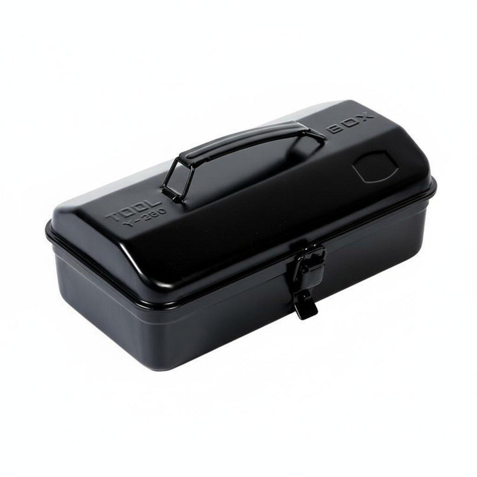 鉄製ツールボックス 重厚型頑丈な金属製収納箱 車載用ポータブ - Workshop Tools And Equipment のレビューと価格