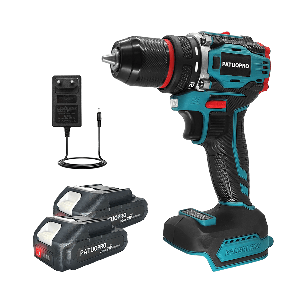 PATUOPRO 21V ワイヤレスブラシレス電気ドリルドラ - Makita Drill Ddf484 のレビューと価格