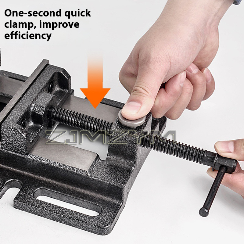 調整可能なフラットパイラーベンチ万力高精度ユニバーサルクラン - Bench Vise Swivel のレビューと価格