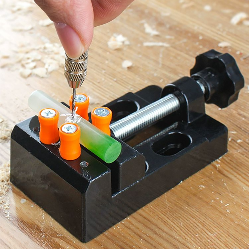 ヘビーデューティー57mmミニテーブルバイス - ドリルプレ - Bench Vise Swivel のレビューと価格