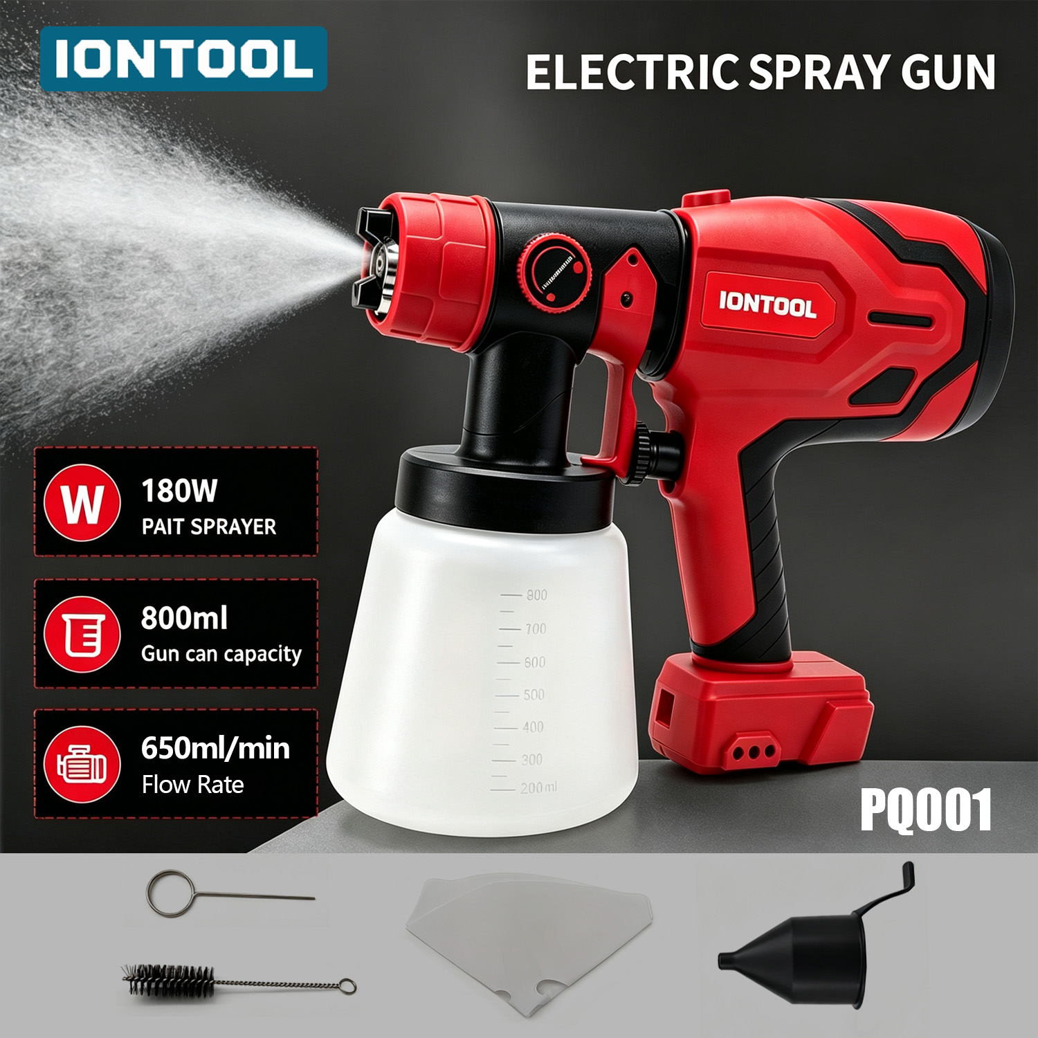 IONTOOL 800ML 180W 650ml/min ス - Workshop Electric Tools のレビューと価格