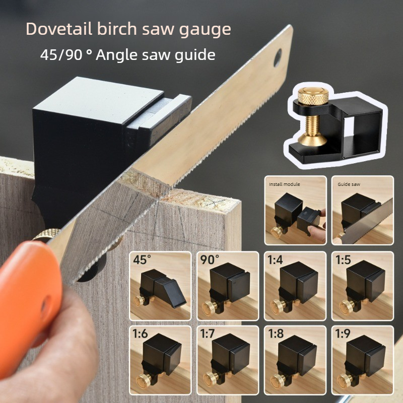 木工用ダブテールジグハンドソーガイド90 °   直角切断ゲ - Dovetail Marking Guide のレビューと価格