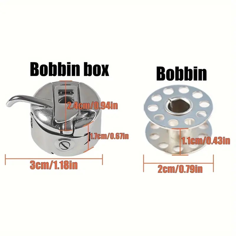 ブラザーシンガー家庭用ミシン用ボビンケースと金属ボビン 縫製 - Workshop Tools And Equipment のレビューと価格