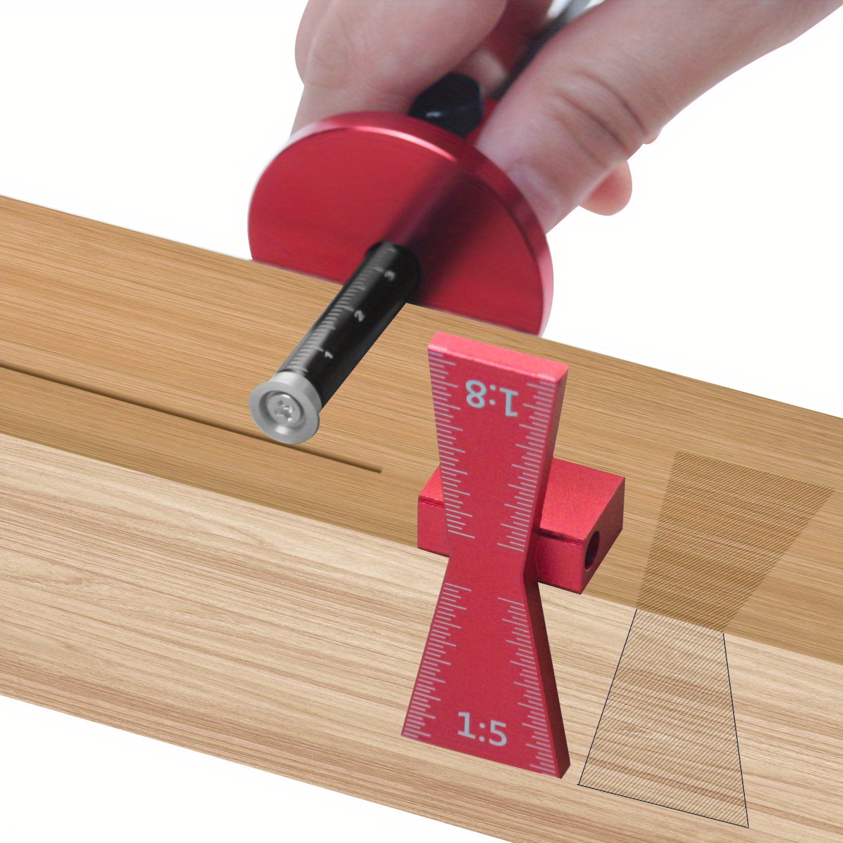 ホイールマーキングゲージ ダブテールジグガイドマーカー アル - Dovetail Marking Guide のレビューと価格