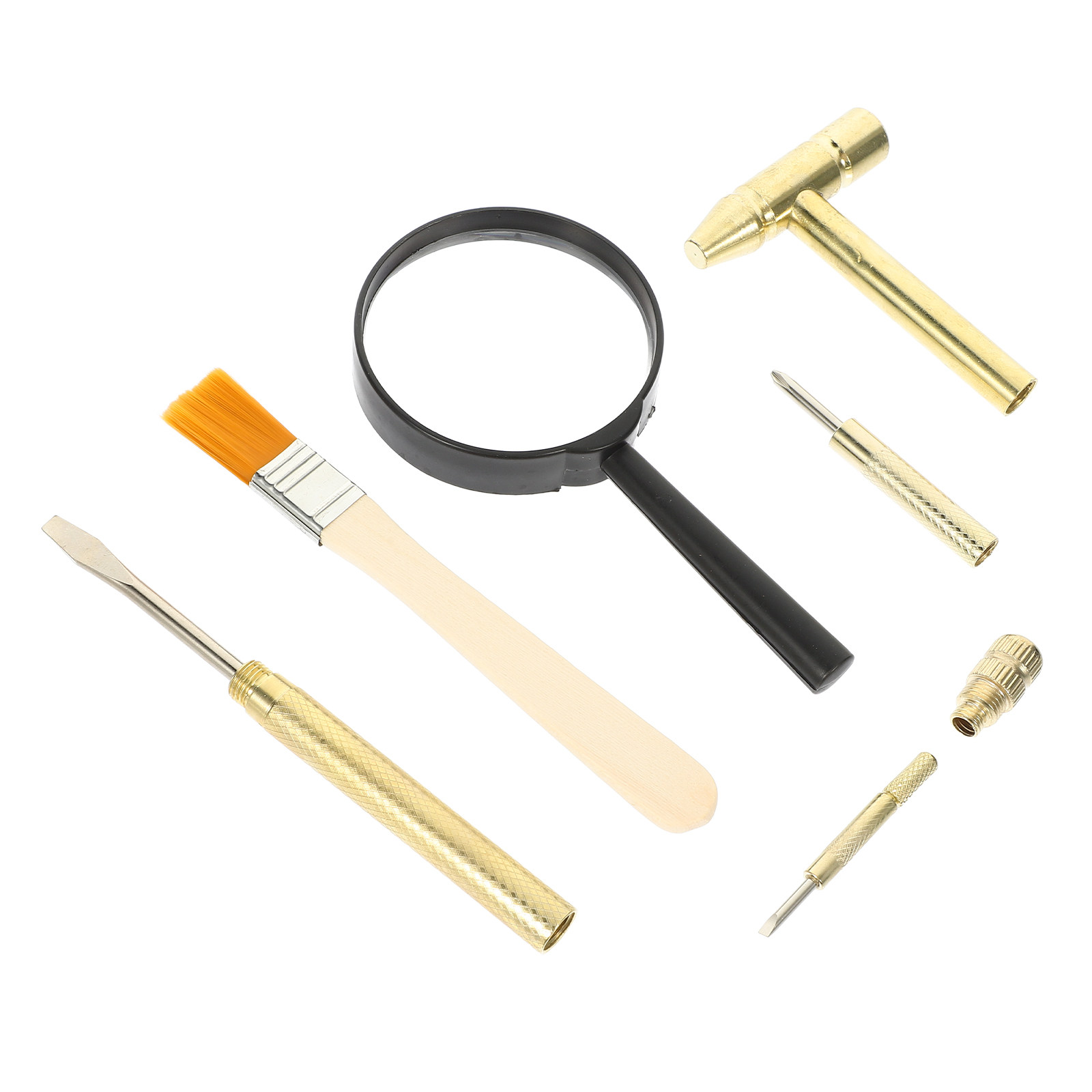 子供用発掘ツールセット 1セット 丈夫なABS金属製 木製掘 - Chisel Set Wood のレビューと価格